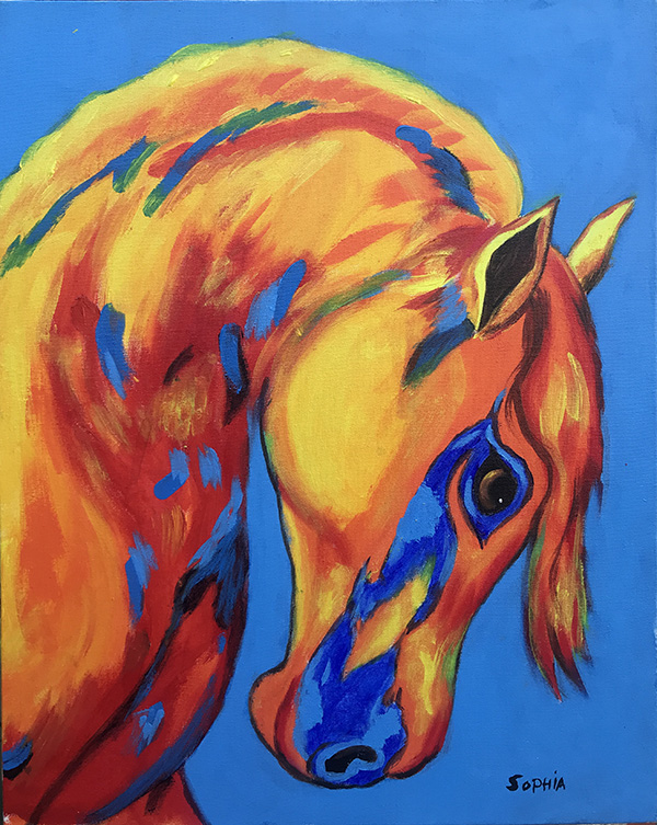 Cavalo - 40 x 50 - AST - 2019